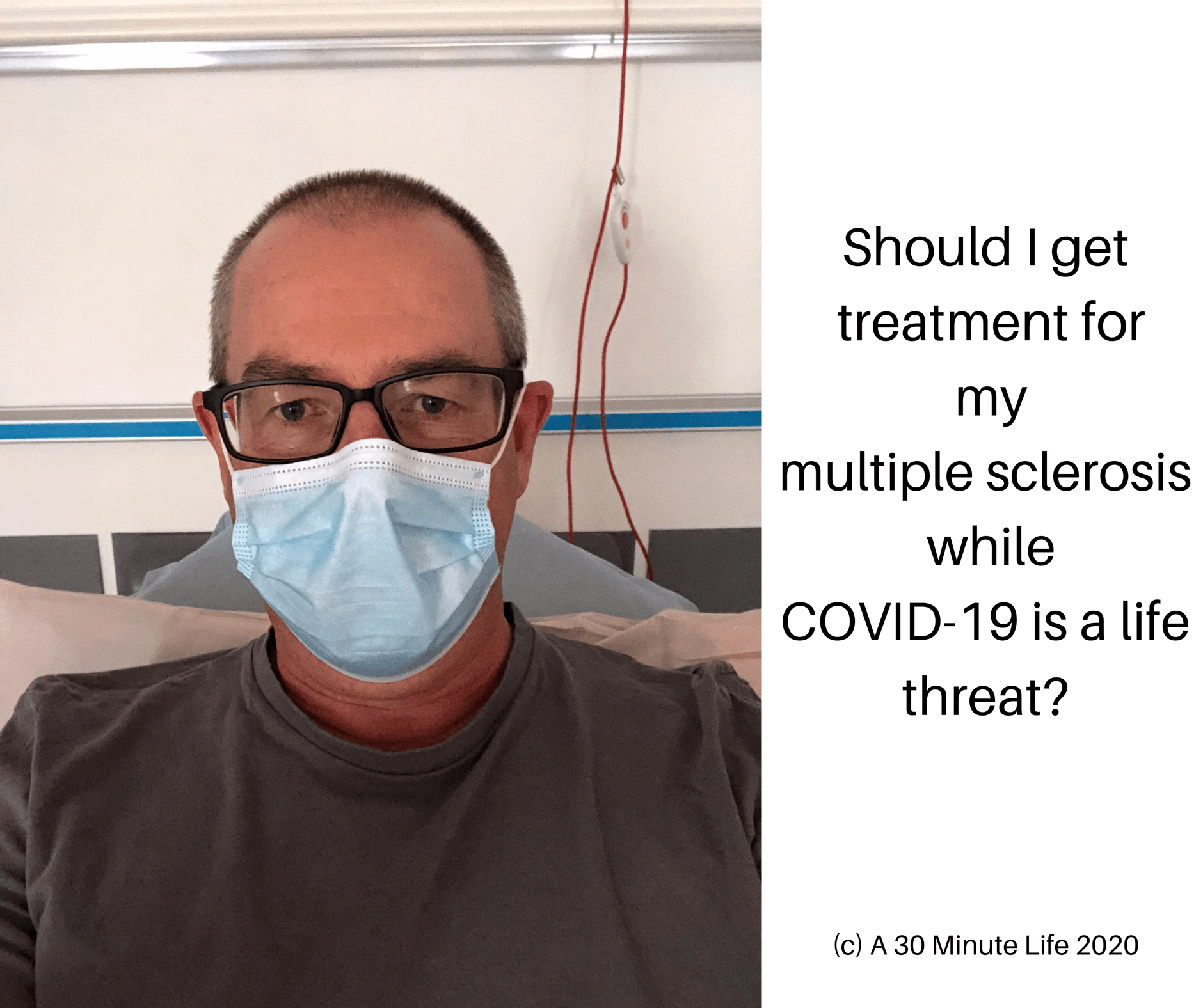 Should I treat MS while COVID-19 is active?